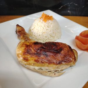 Pollo Asado + agregado y entrada