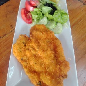 Milanesa de Pollo + agregado y entrada